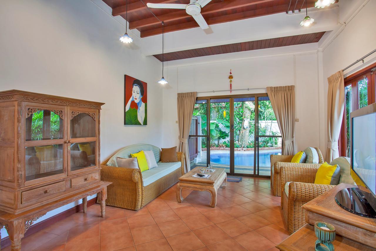 Traditional Thai Villa Nikkie In Tropical Nature, 4Br & Pool, Near Rawai Beach Nai Harn Exterior photo